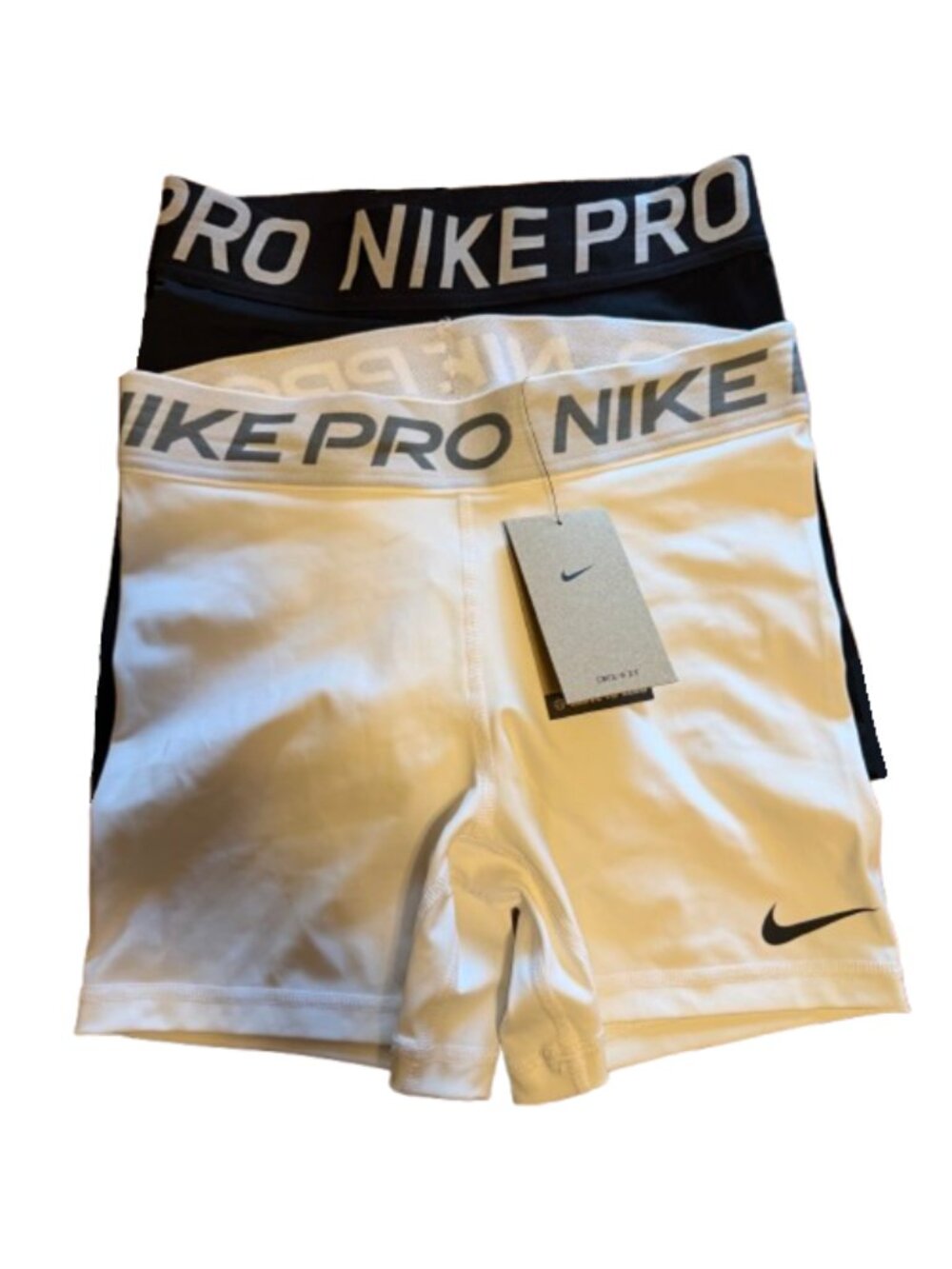 2 Pair of Nike Pro Biker Athletic Shorts Bundle